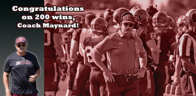 Redlands Football Tops No. 11 Linfield College (OR) for Head Coach Mike Maynard's 200th Career Win