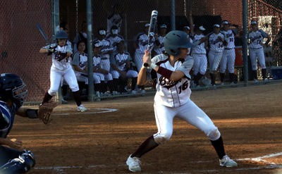 Lali Garza steps up to the plate