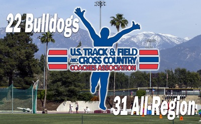 22 Bulldogs collected 31 All-Region awards for outdoor track & field