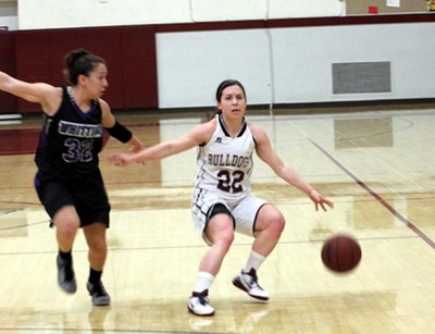Caitlin Ciardella rallied for 10 second-half points for the Bulldogs.